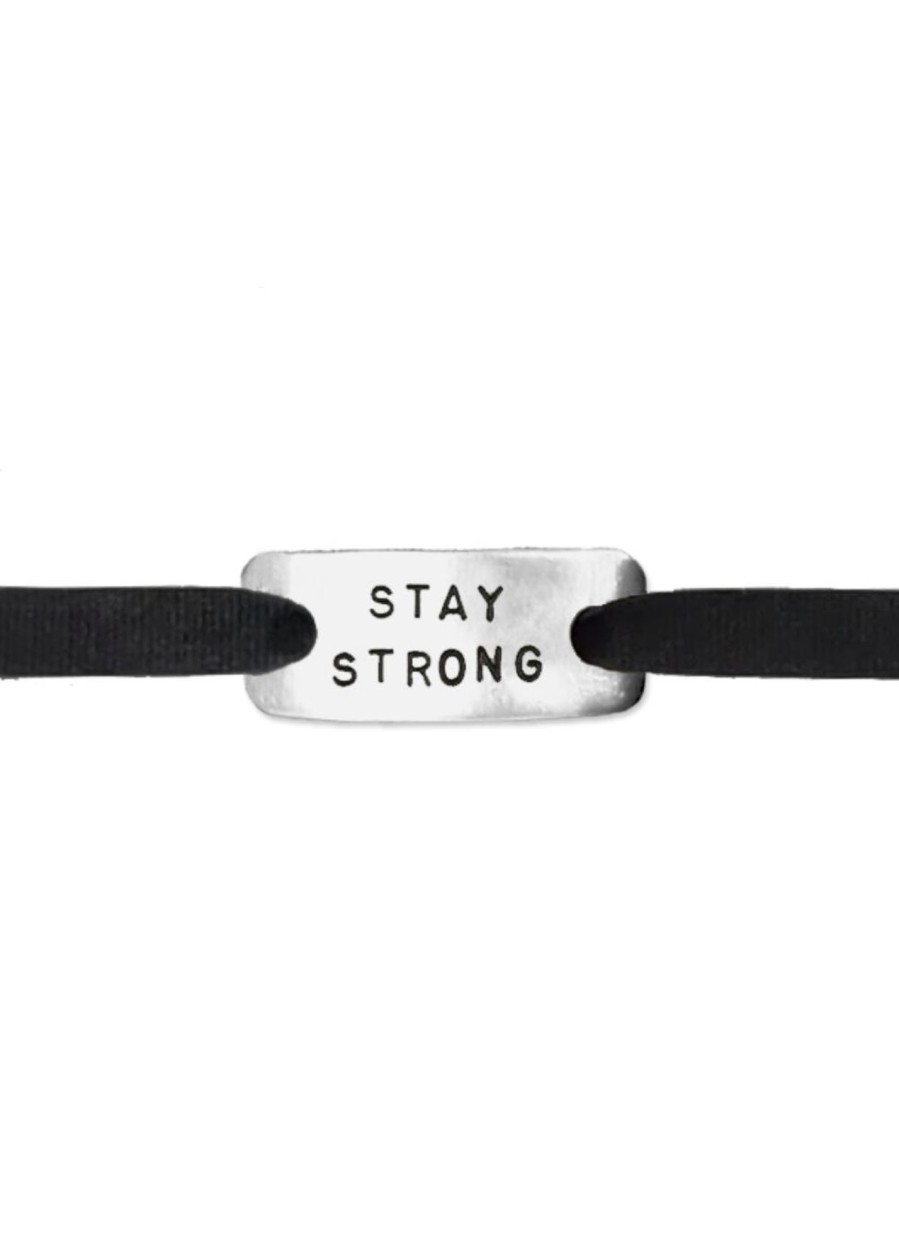 Accessoriesnew Momentum Jewelry | Momentum Jewelry | Stay Strong Foot Note Silver