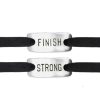 Accessoriesnew Momentum Jewelry | Momentum Jewelry | Finish Strong Coordinated Foot Note Silver